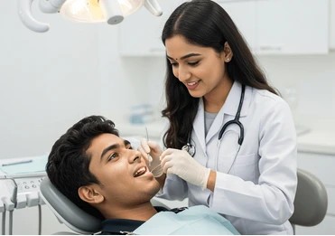 Initial dental examination